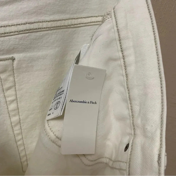 Abercrombie & Fitch The ‘90s Straight Ultra High Rise Jeans Size 34 Long NWT New - Picture 10 of 12
